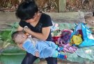 Video summarizing the homeless life of a single mother and child
