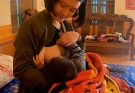 Huyen Diary Vlogs: Breastfeeding, Morning Routine with children