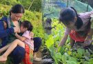 A long day in the life of a single mother in a poor rural area raising children