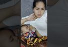 Mommy Breastfeeding Little One With Love 💕🤱