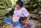 17, Pregnant, and On the Run: Foraging Creek Snails to Survive Alone