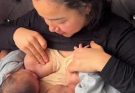 Primitive Living Documentary: Daily Life of a Mother and Child.