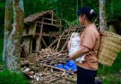Single mother Trieu Diep renovated an abandoned house in the forest on her own.